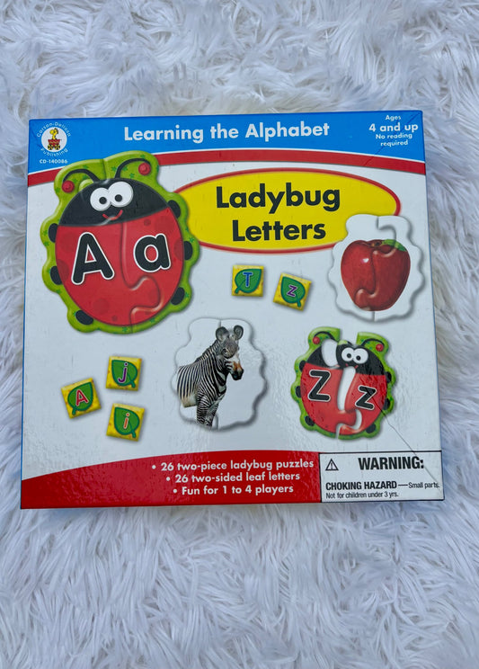 Carson Dellosa Ladybug Letters game