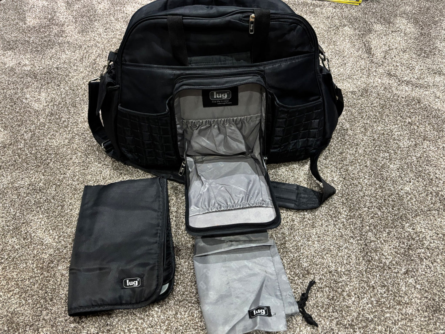 LUG diaper / overnight bag