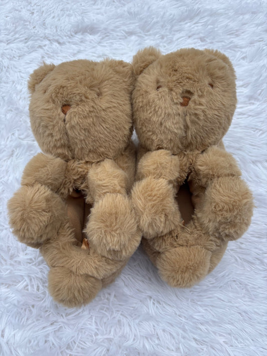 Cozy bear slippers - Baby Gap size 11-12, Shoes 11 (Toddler:2-4yr)