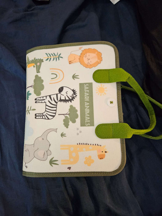 Like New busy book for babies