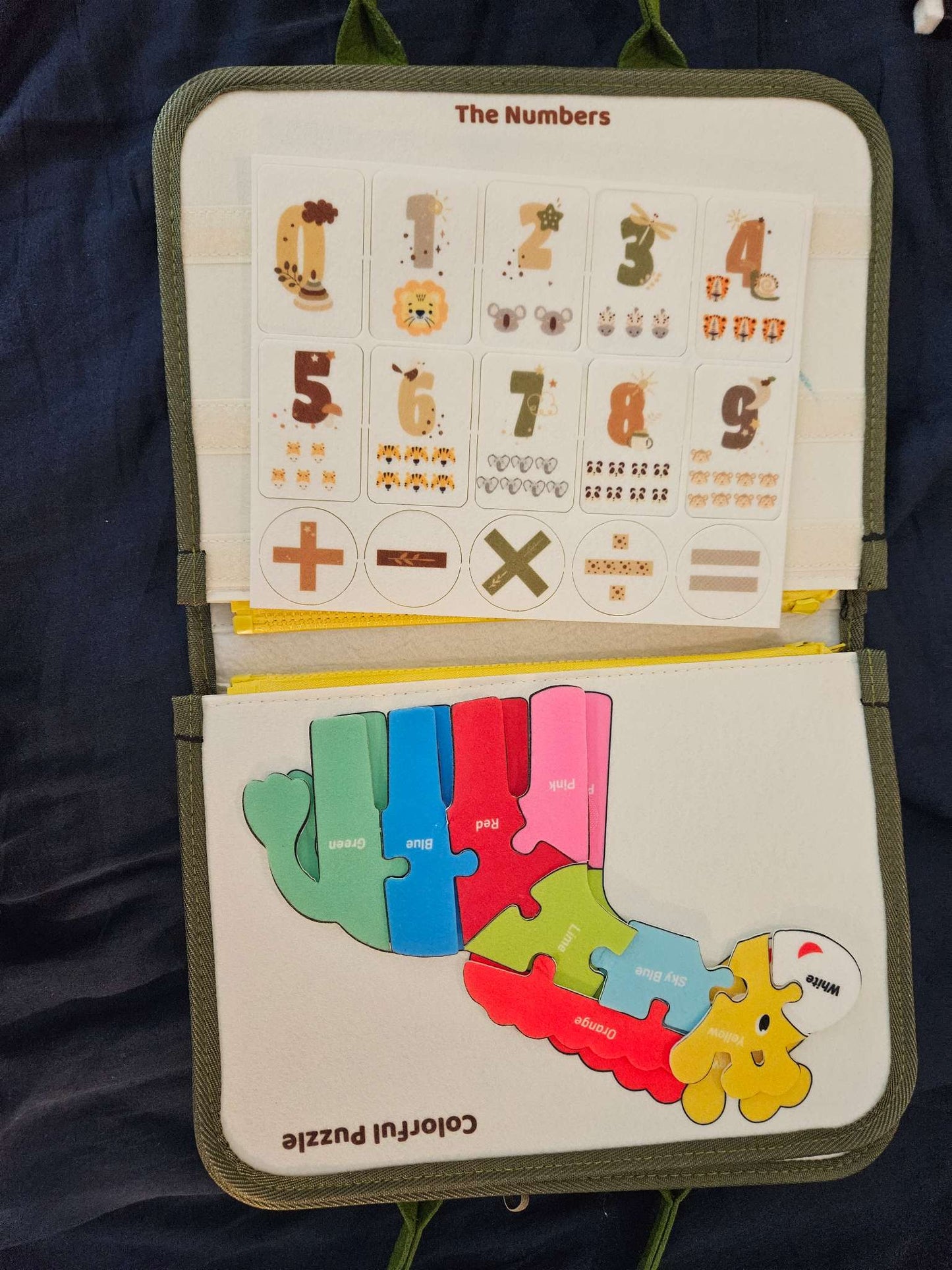 Like New busy book for babies