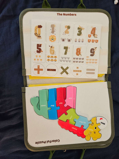 Like New busy book for babies