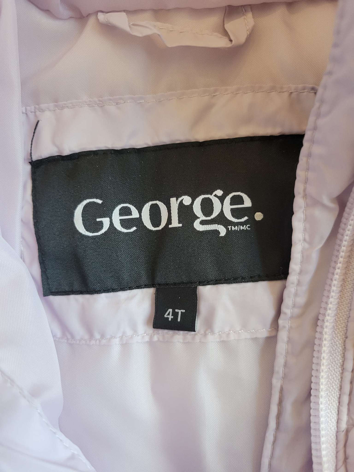 Pink Puffer Coat - 4T George, Kids 4/4T