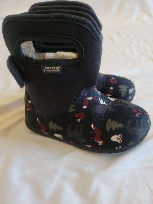 Bogs Boots - Woodland Animals (8c), Shoes 8 (Toddler:2-4yr)