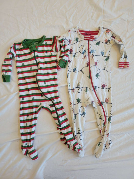Hatley Christmas Pjs x2 (9-12 Months), Kids 12 Month (9-12M)