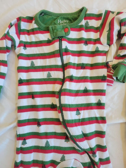 Hatley Christmas Pjs x2 (9-12 Months), Kids 12 Month (9-12M)