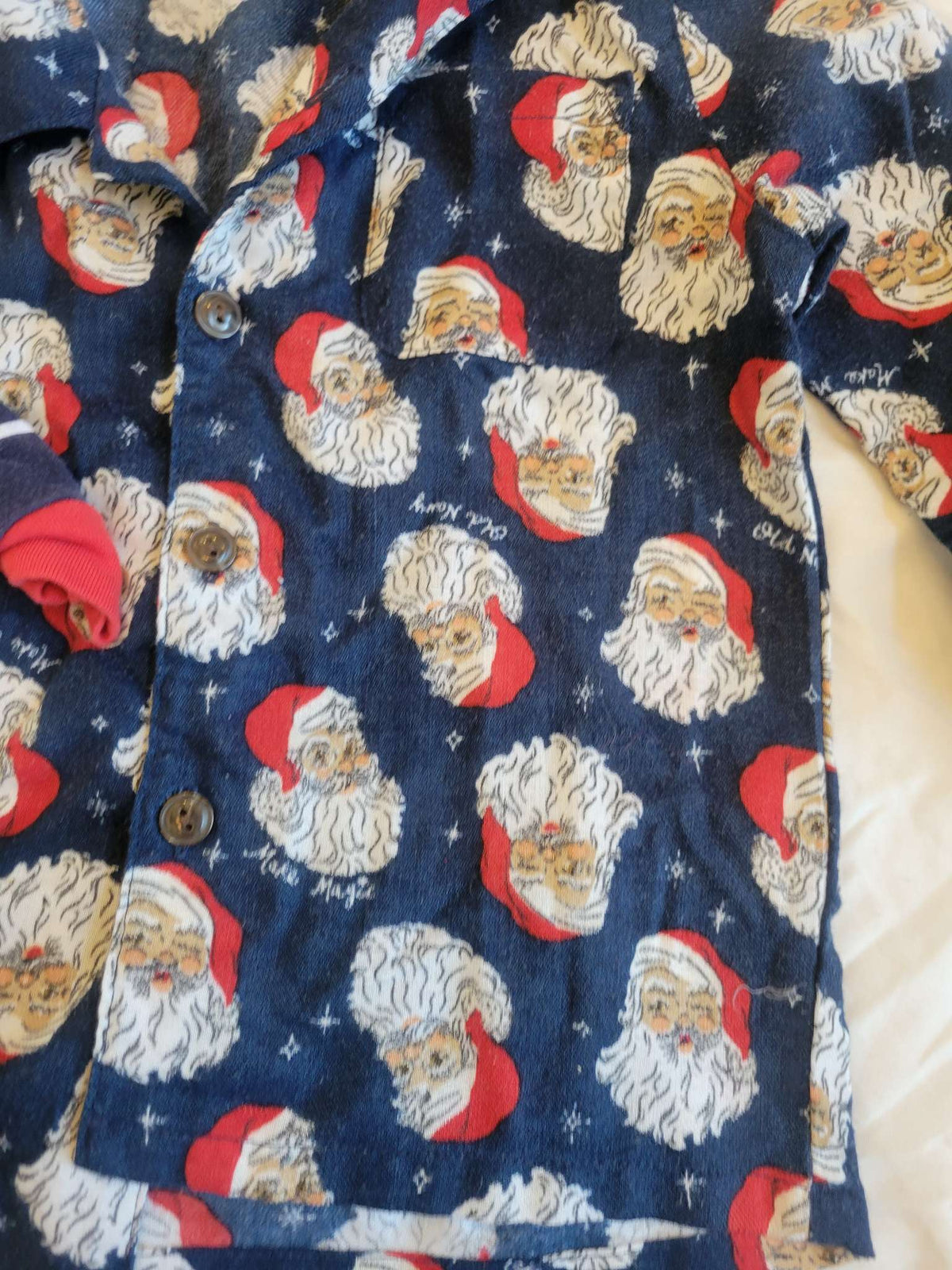 Santa Pjs & Reindeer Zip-Up pjs (2T), Kids 2T