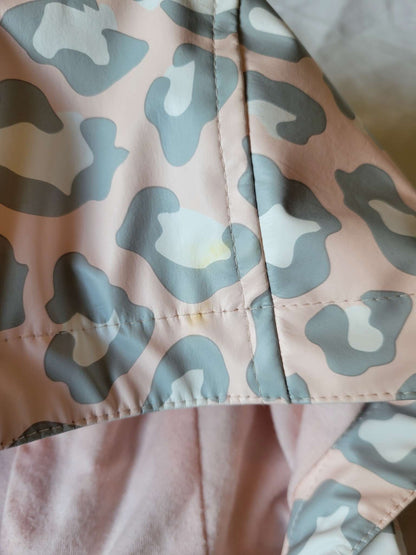 Pink Rain Jacket with Cheetah Spots (Size 4T), Kids 4/4T