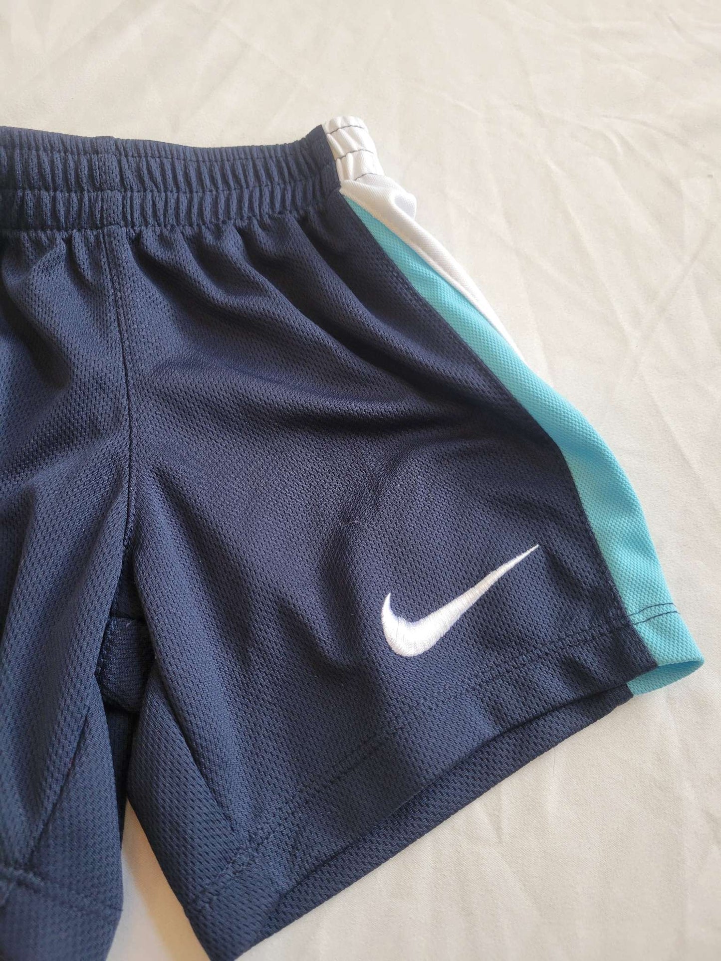 2 x Navy Sports Shorts  - Nike & England (24 Month/2T0, Kids 2T