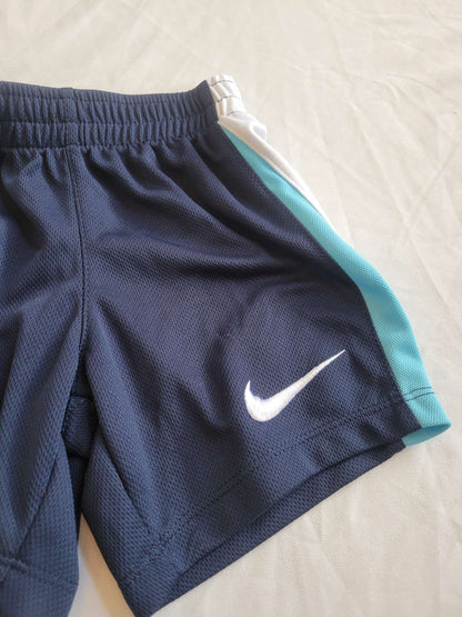 2 x Navy Sports Shorts  - Nike & England (24 Month/2T0, Kids 2T
