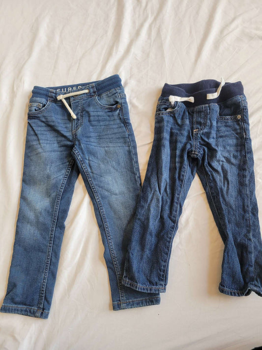 2 Blue Jeans (Gap 3T) and M&S (3/4), Kids 3T