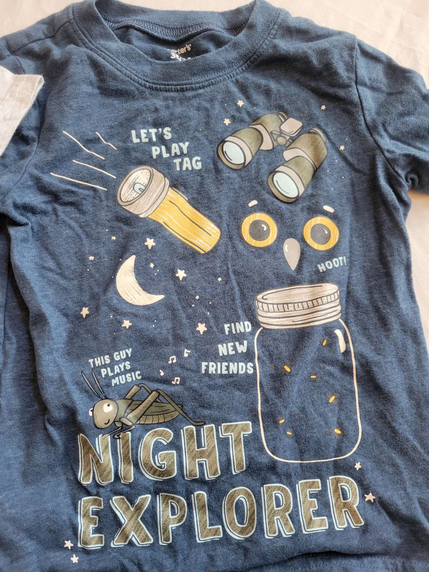 2 Short Sleeve Shirts - Insects and Monsters (3T), Kids 3T