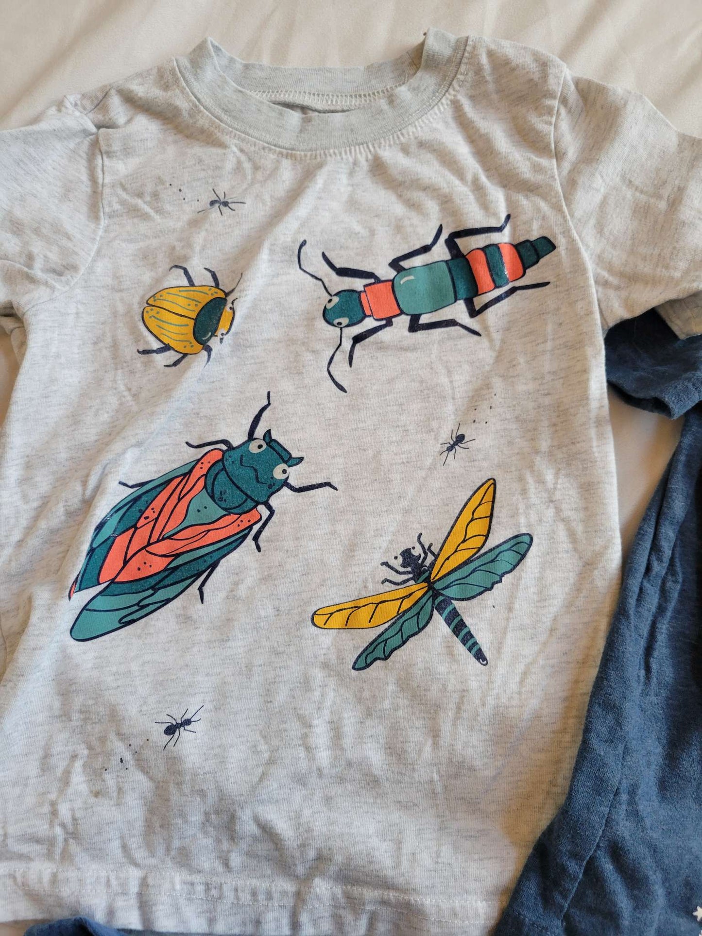 2 Short Sleeve Shirts - Insects and Monsters (3T), Kids 3T