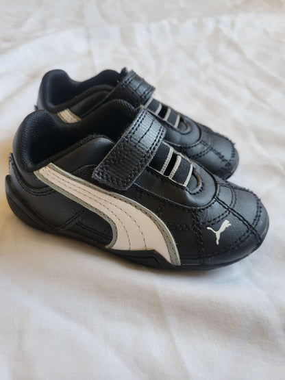 Puma black Shoes - Size 6c, Shoes 6 (Walkers:12-24 mth)