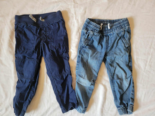 2 Pants -  Blue Carters and  Pull on jeans H&M - Both 2T , Kids 2T