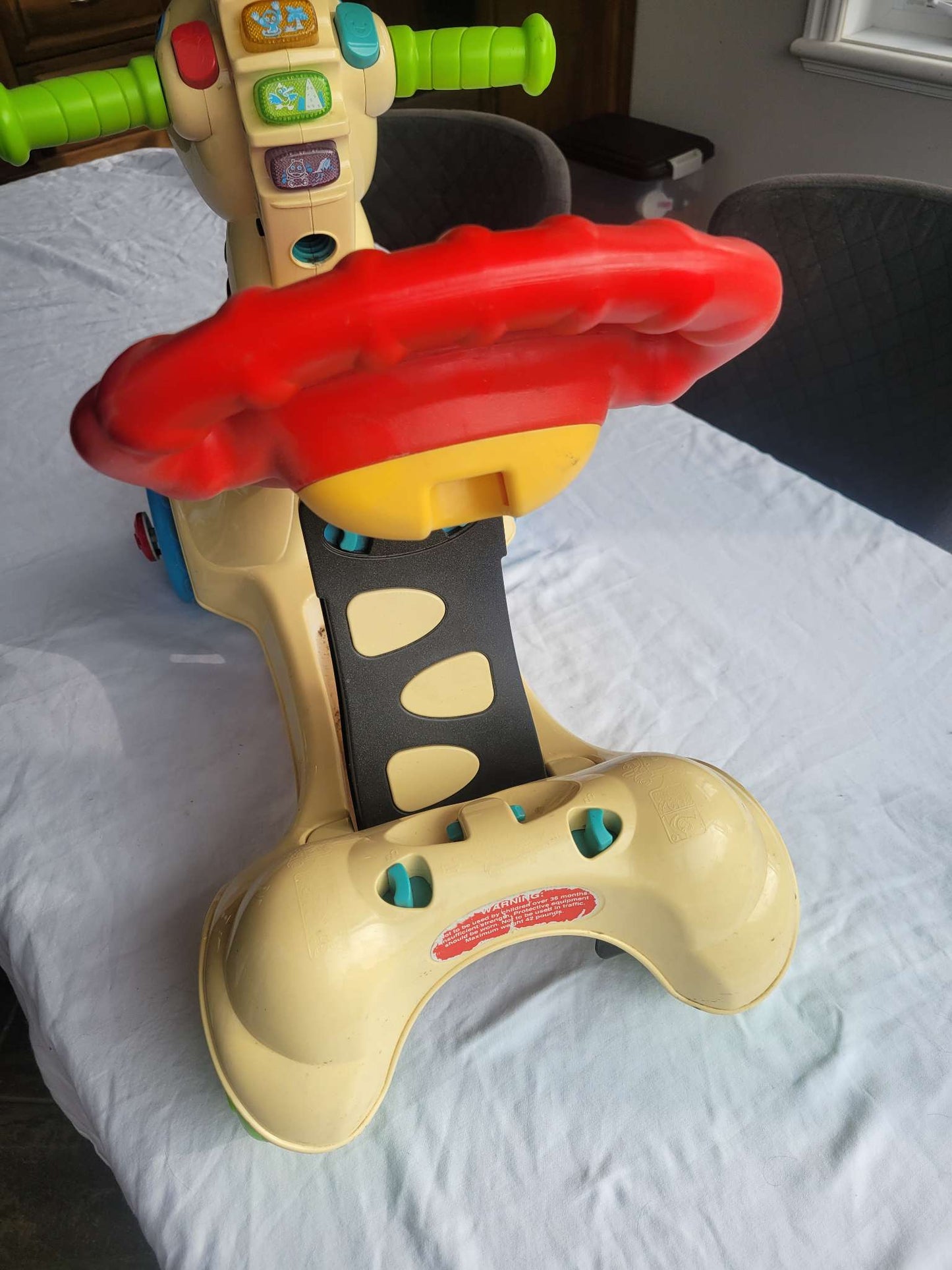 Vtech 3-in-1  Zebra Ride-on Walk Toy