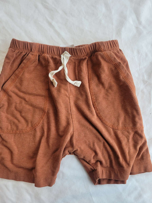 Jax Lennon - Rust Coloured Shorts  (Small Shop) size 2/3, Kids 2T