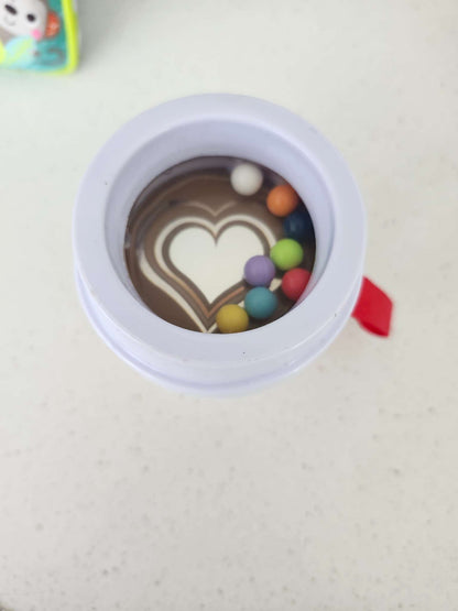 Infant toy bundle. (mirror, rattle, book, keys). VGUC.