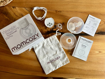 MomCozy S12 Pro Single Wearable Breast Pump EUC! Retails for $99+