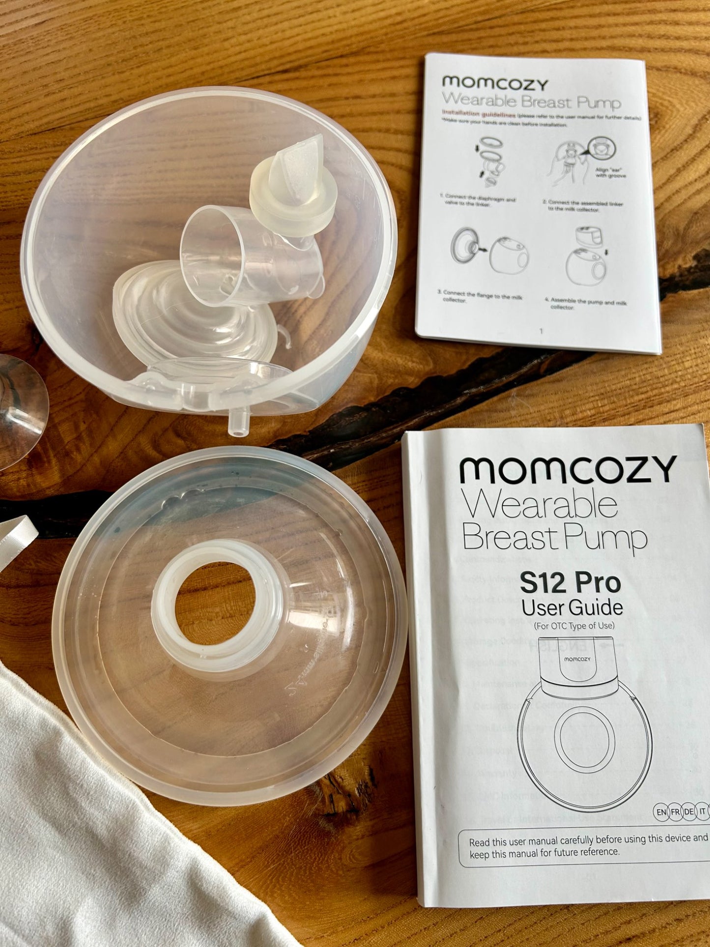 MomCozy S12 Pro Single Wearable Breast Pump EUC! Retails for $99+