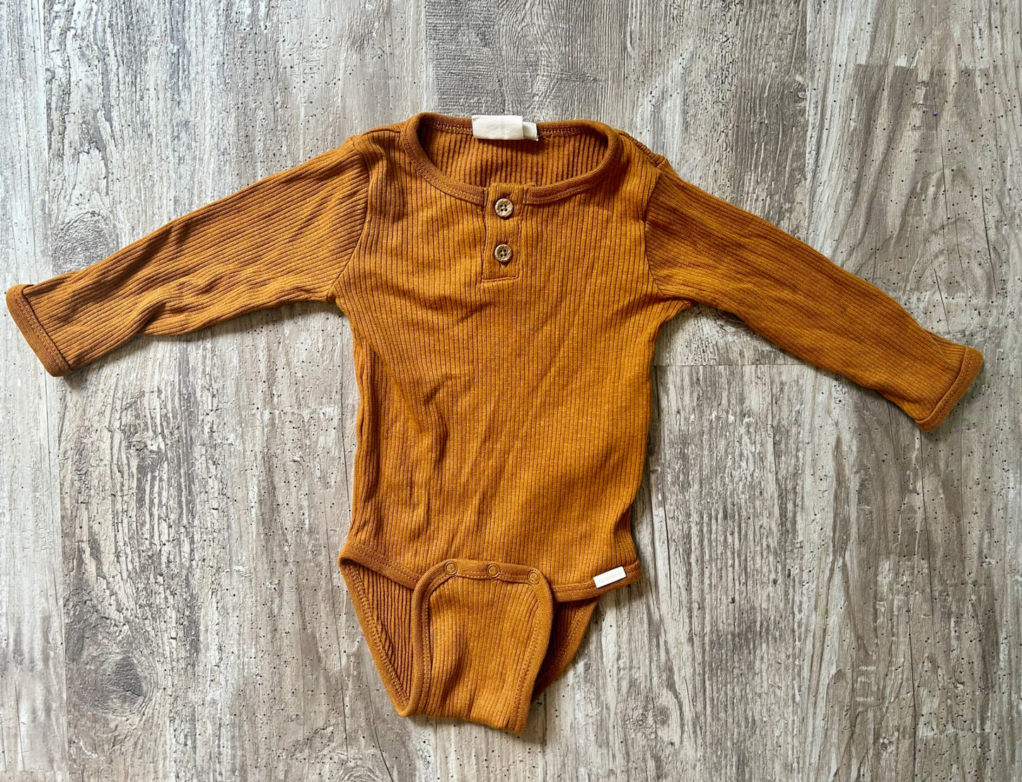 Bamboo long sleeved body suit