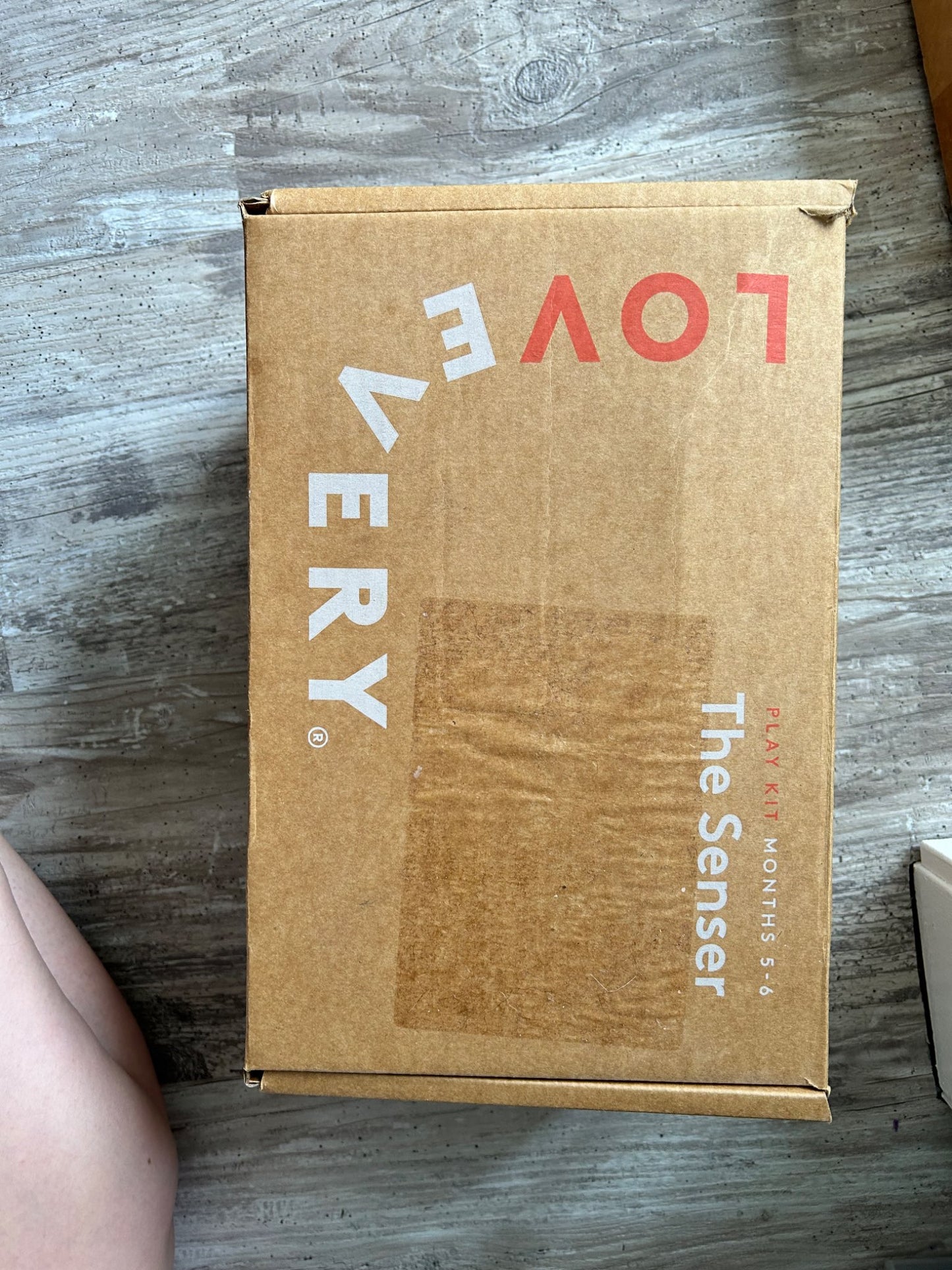 Lovevery Senser ages 5-6 months playkit - regular $110!