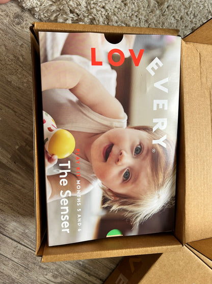 Lovevery Senser ages 5-6 months playkit - regular $110!