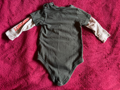 Carhartt Long Sleeve Onesie 12m, Kids 12 Month (9-12M)