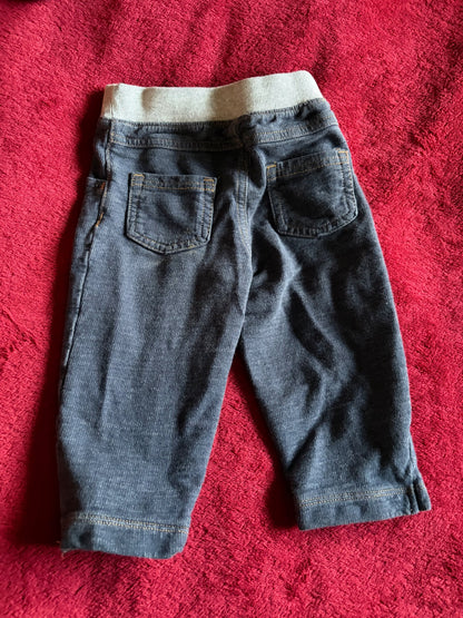 “Denim” Pant 3pc Bundle 9m #1, Kids 9 Month (6-9M)