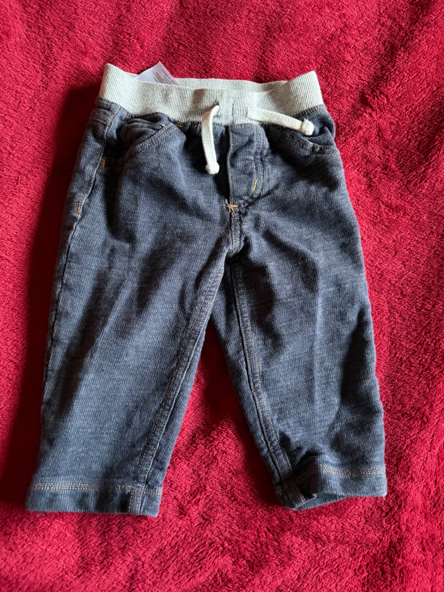“Denim” Pant 3pc Bundle 9m #1, Kids 9 Month (6-9M)