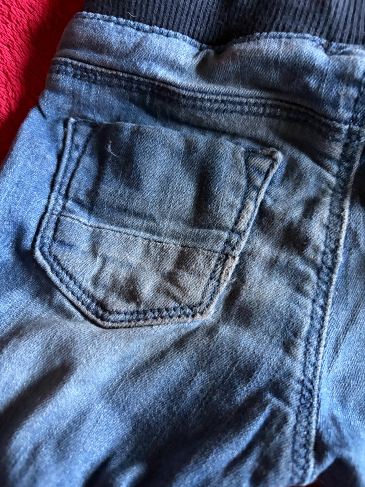 “Denim” Pant 3pc Bundle 9m #1, Kids 9 Month (6-9M)
