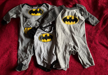 Batman 6m Mixed Bundle , Kids 6 Month (3-6M)