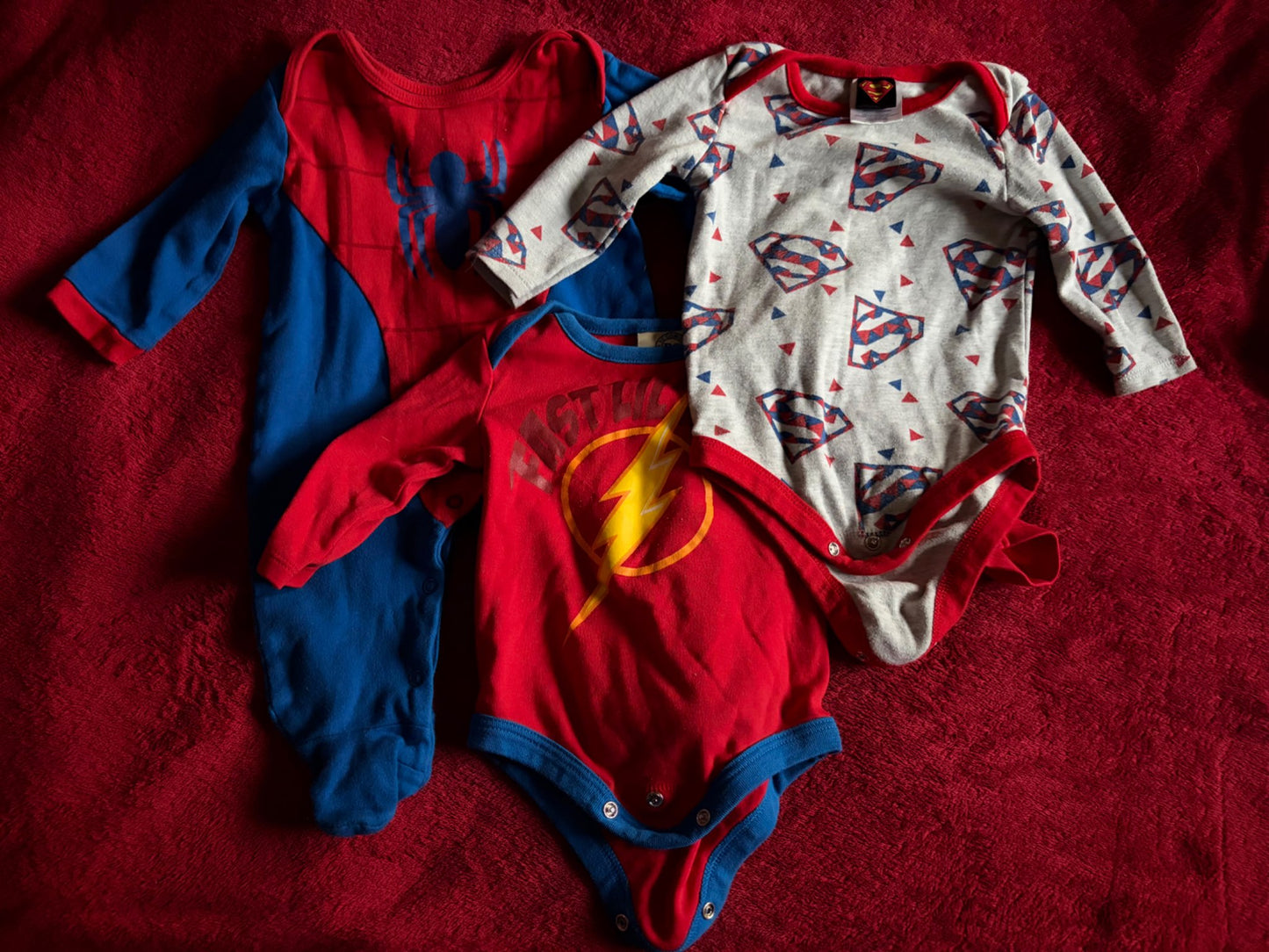 Superhero Mixed Bundle 6m , Kids 6 Month (3-6M)