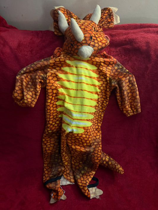 Triceratops Costume - Head and Body - 18-24m, Kids 24 Month (18-24M)