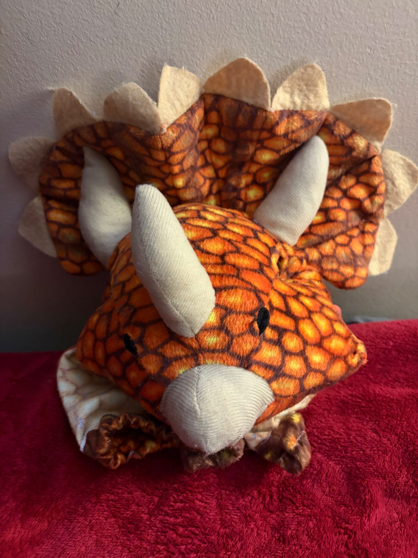 Triceratops Costume - Head and Body - 18-24m, Kids 24 Month (18-24M)