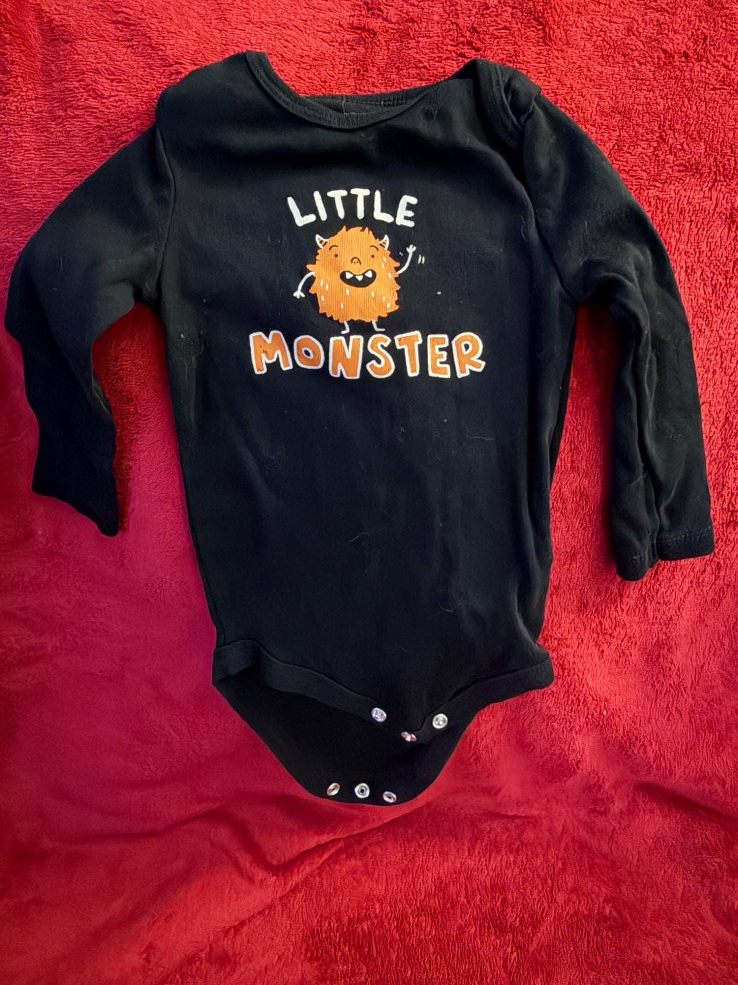 2pc Halloween Long Sleeve Onesie Bundle 9m, Kids 9 Month (6-9M)