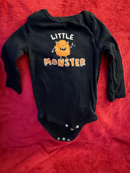 2pc Halloween Long Sleeve Onesie Bundle 9m, Kids 9 Month (6-9M)