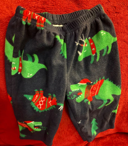 Trex the Halls PJ Set - Carters 12m, Kids 12 Month (9-12M)