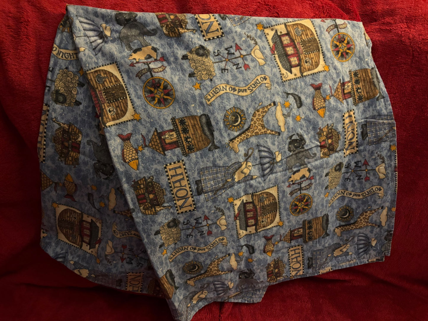 Noah’s Ark - Swaddle / Receiving Blanket