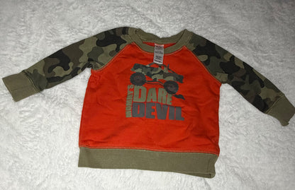 Mommy’s Little Dare Devil 2pc Outfit  3-6m, Kids 6 Month (3-6M)