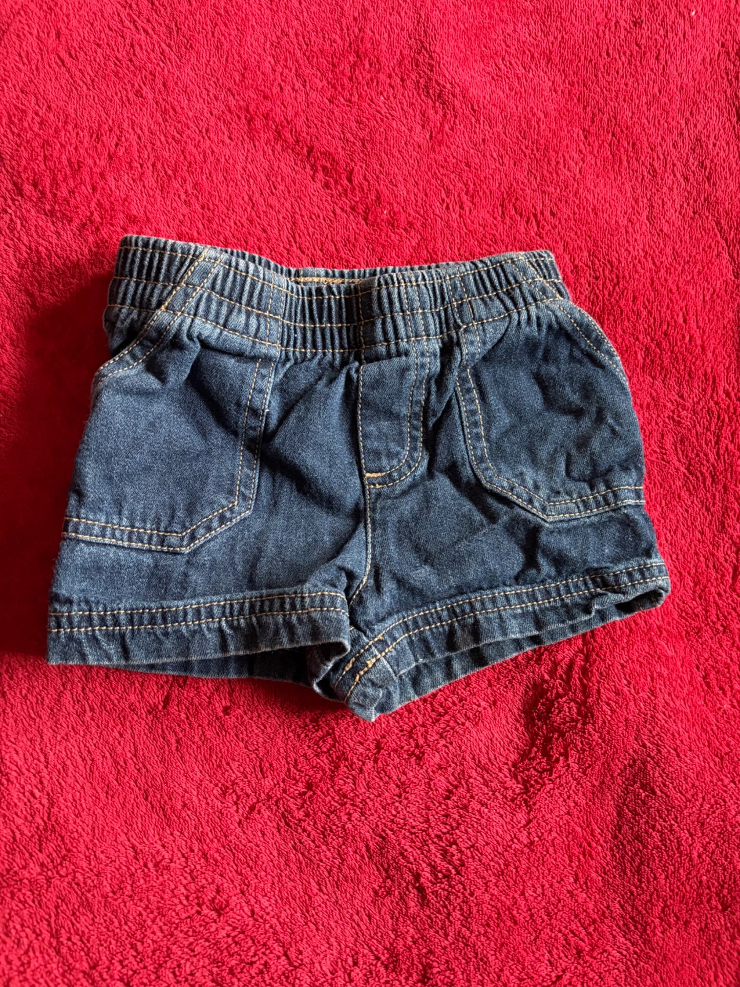 3pc “Denim” Shorts Bundle , Kids 9 Month (6-9M)