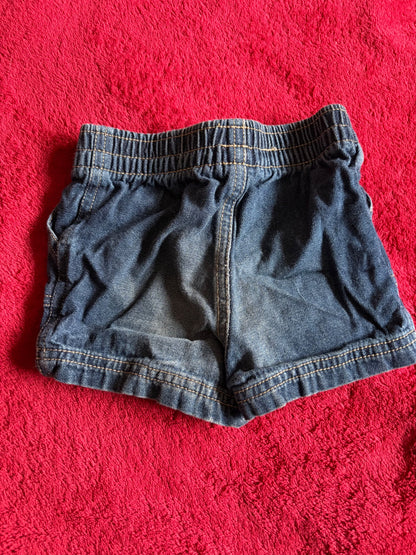 3pc “Denim” Shorts Bundle , Kids 9 Month (6-9M)