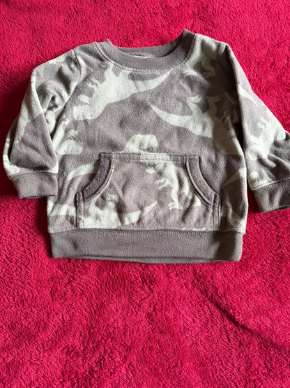 2pc 6m Camo Dino Fleece Outfit, Kids 6 Month (3-6M)