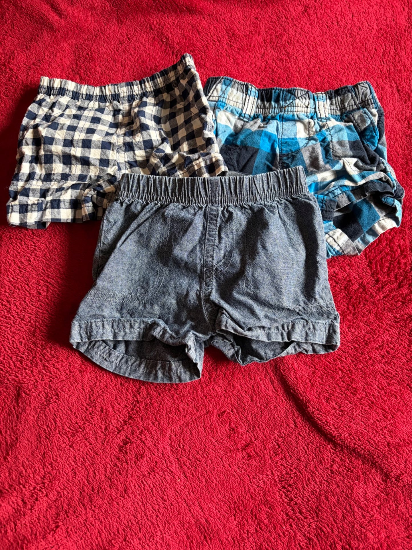 3pc Shorts Bundle 3-6m , Kids 6 Month (3-6M)
