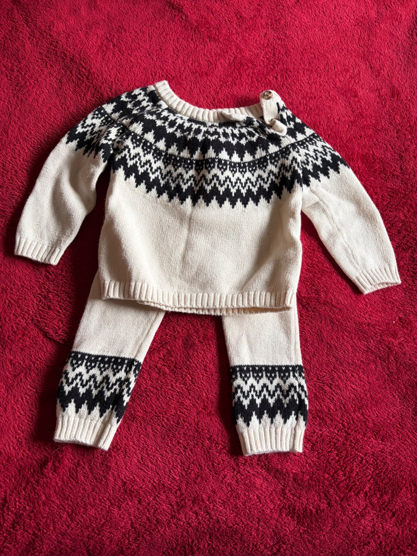 100% Cotton 2pc Outfit 6-12m, Kids 9 Month (6-9M)