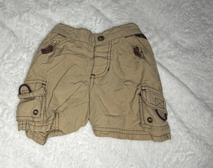 3pc 3-6m Shorts Bundle , Kids 6 Month (3-6M)