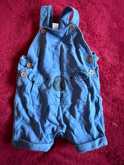 3pc Overalls Bundle 6-9m, Kids 9 Month (6-9M)