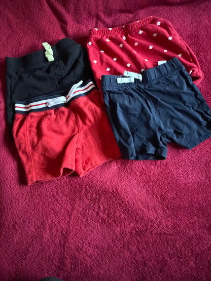 4pc Shorts Bundle  6-12m, Kids 9 Month (6-9M)