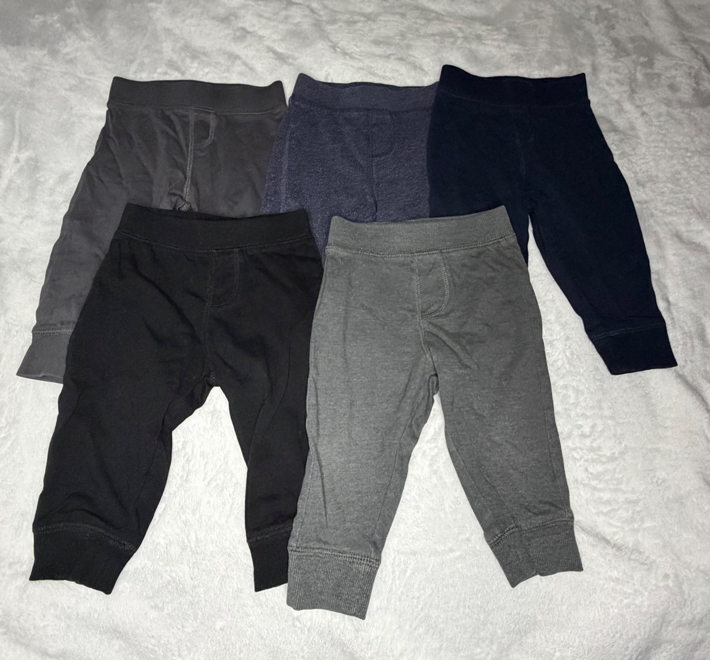 5pc George 6-12m Pants Bundle , Kids 9 Month (6-9M)