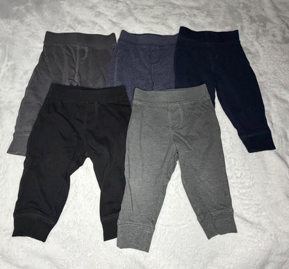 5pc George 6-12m Pants Bundle , Kids 9 Month (6-9M)